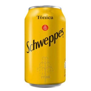 Foto de latinha de água tônica